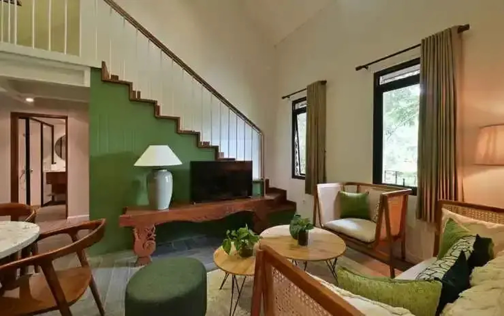 Log Home Villa Taman Wisata Bougenville