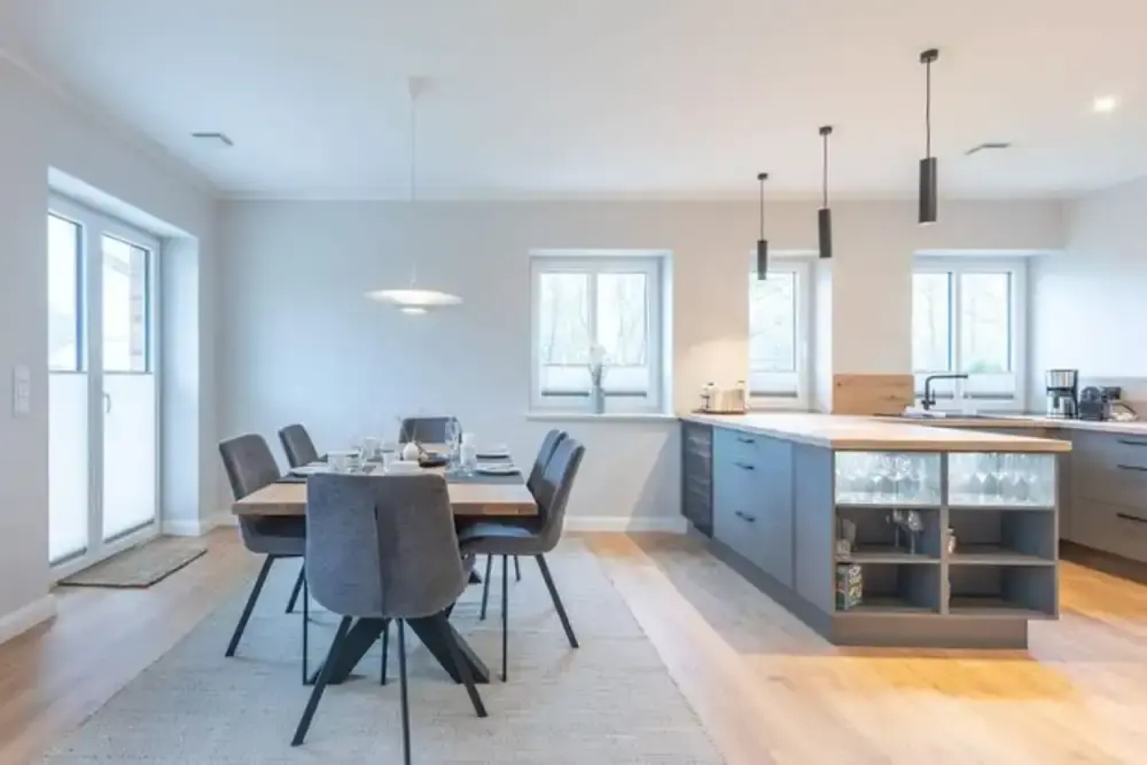 Moderne Doppelhaushalfte in Niebull