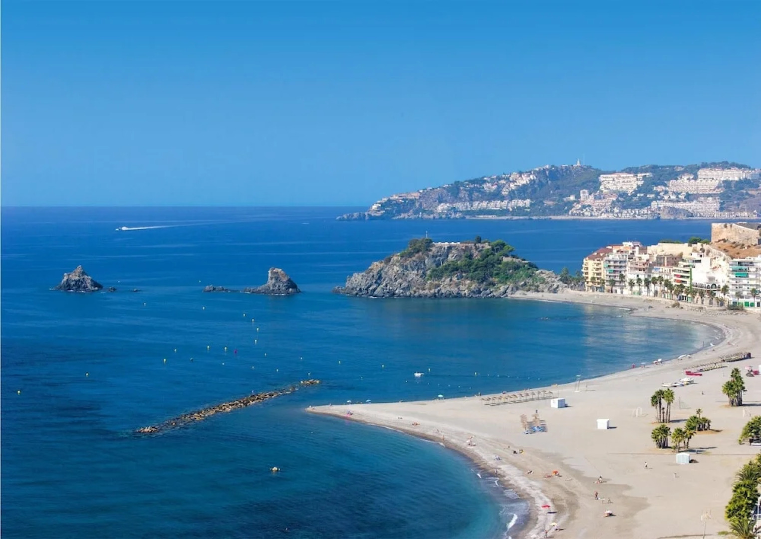 Apartment With 2 Bedrooms in Almuñécar, With Wonderful sea View and Fu