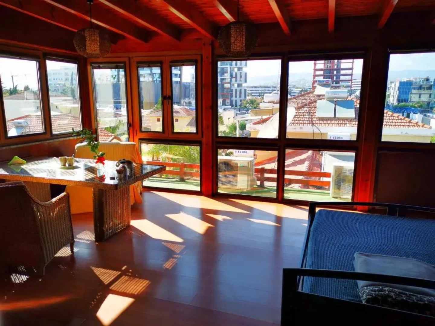 Lovely Seafront Place on 1st line with Sea&Mountain view in Green Peaceful GalatexComplex