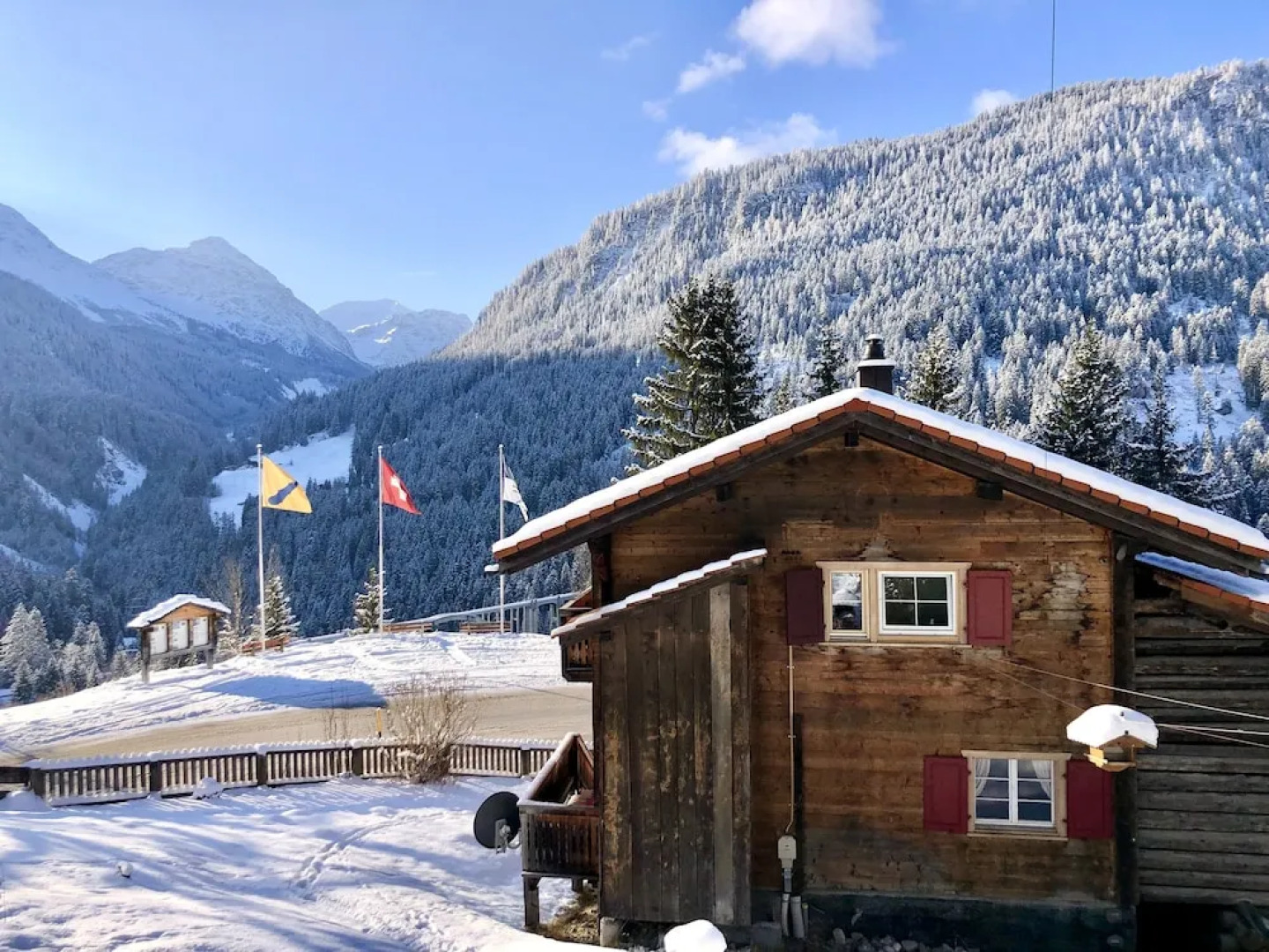 Charming Chalet With Mountain View Near Arosa for 6 People House Exclusive use