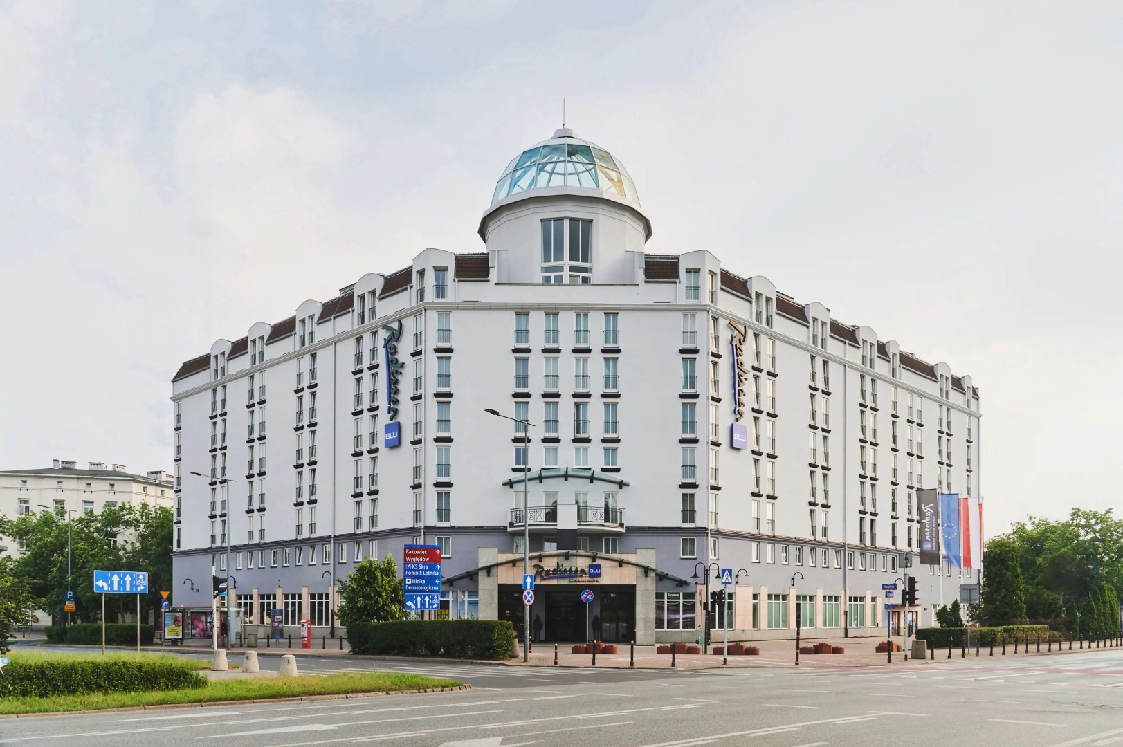 Отель Radisson Blu Sobieski