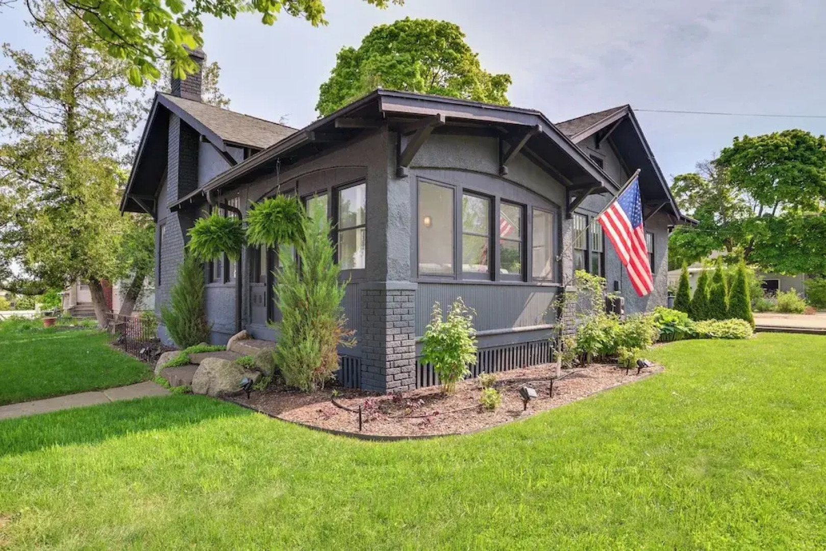 Walk to Dtwn: Cozy Home w/ Fireplace in Charlevoix