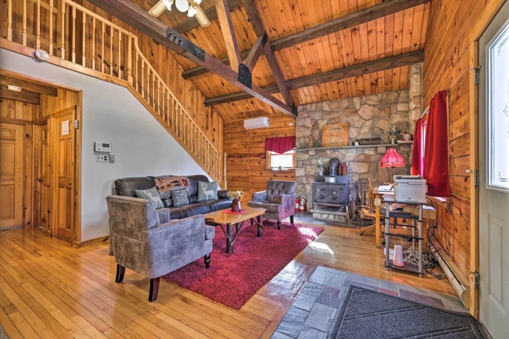 Hike + Ski: Log Cabin in East Stroudsburg!