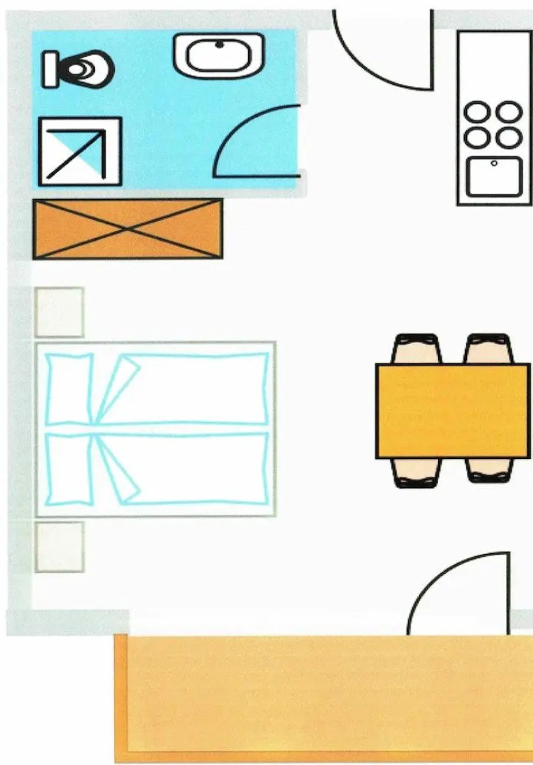 Studio im Gartenhotel Rosenhof bei Kitzbühel