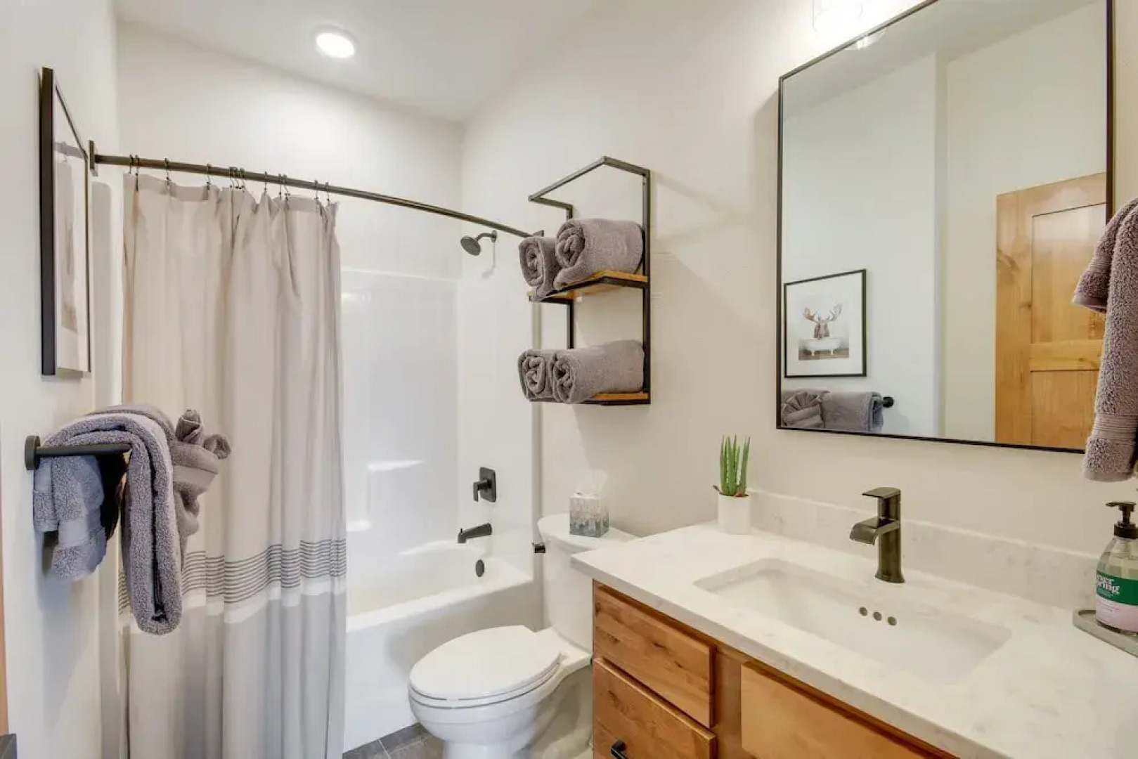 Hot Tub & Deck at Red Lodge Retreat