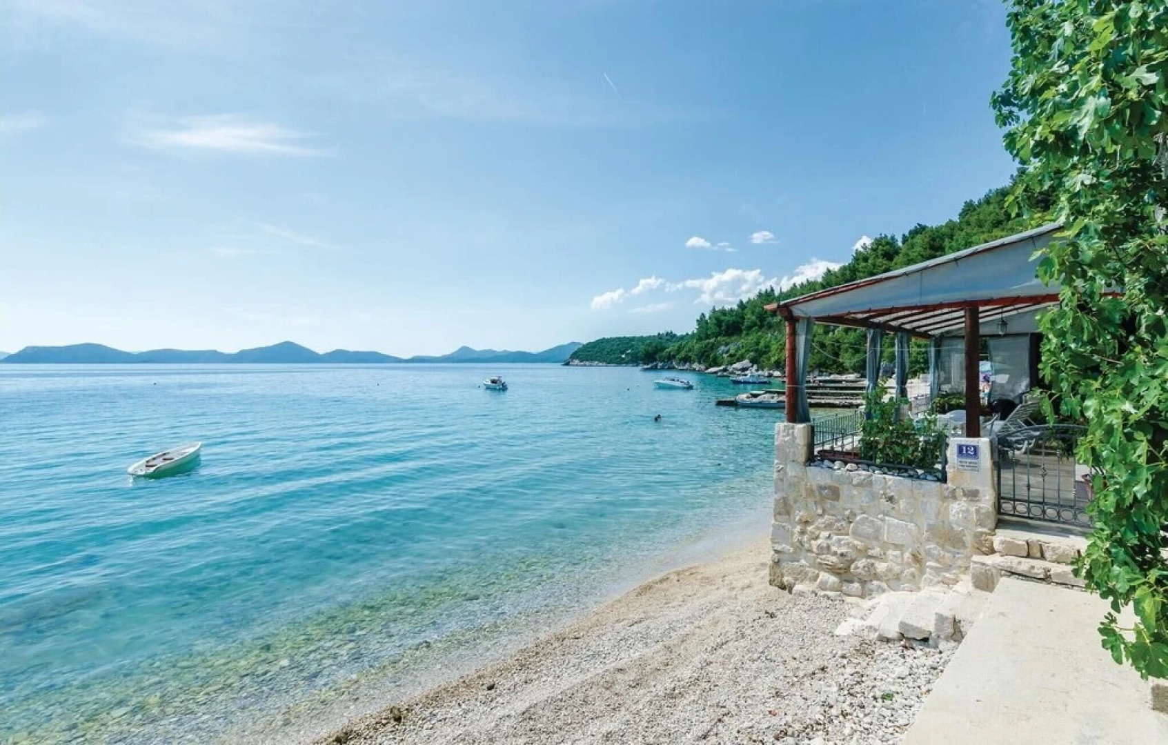 Awesome Home in Slano With Wifi and 1 Bedrooms