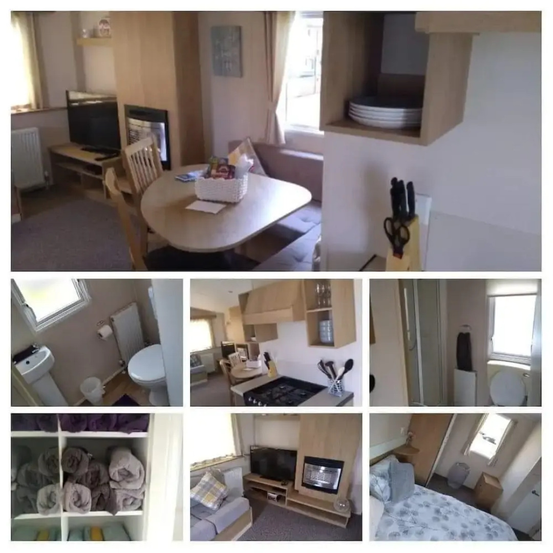 2 Bedroom 6 Berth Caravan With Decking