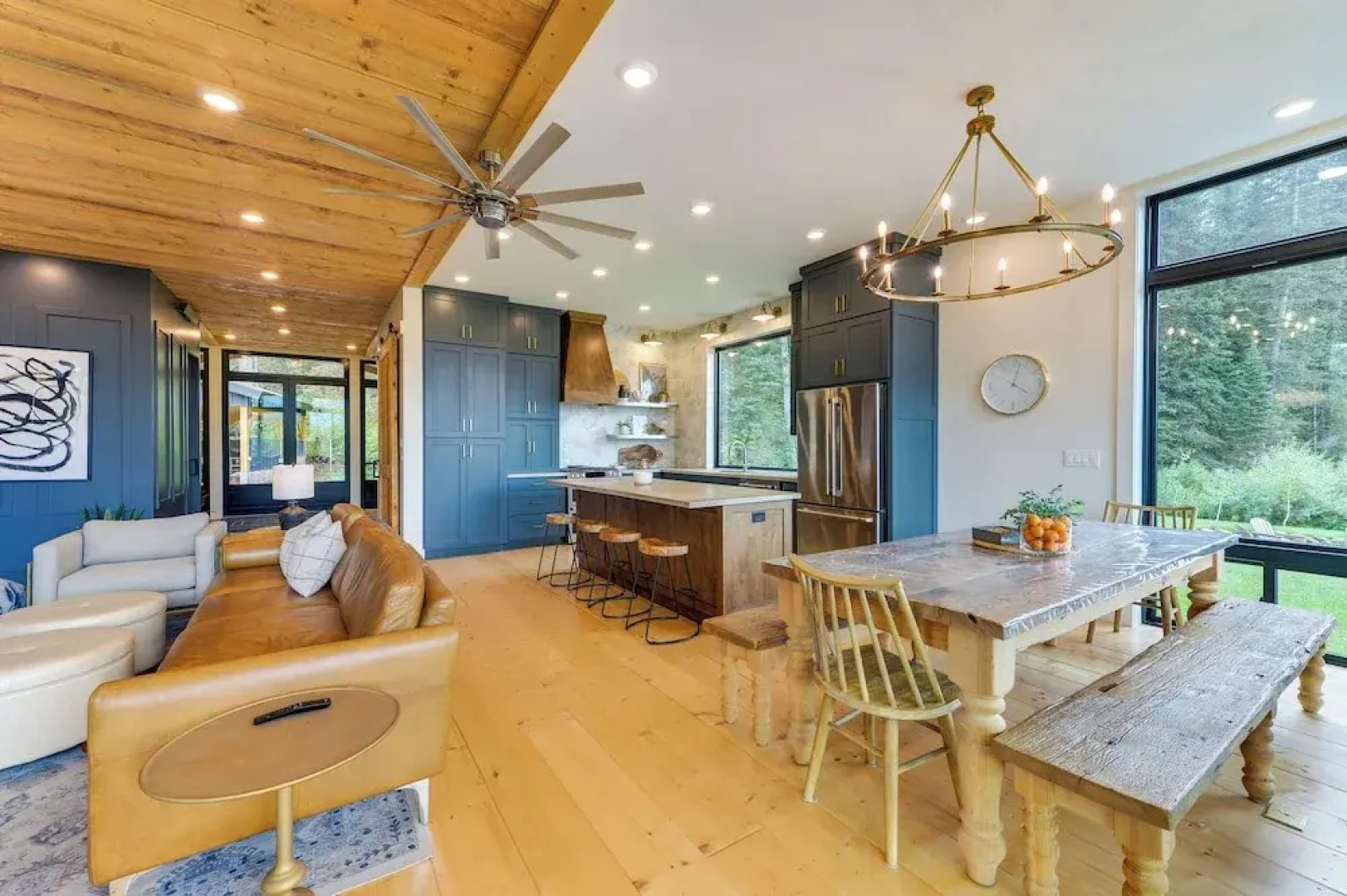 Modern Turnerville Cabin w/ Hot Tub & Scenic Views