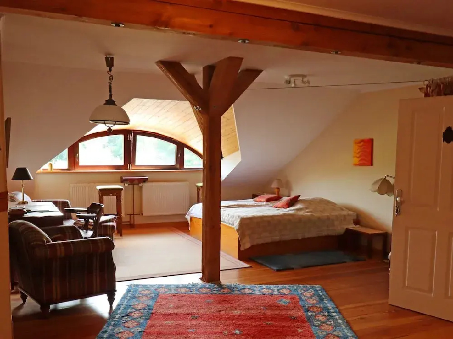 Besondere Ferienwohnung Bibliothek in Buschhagen