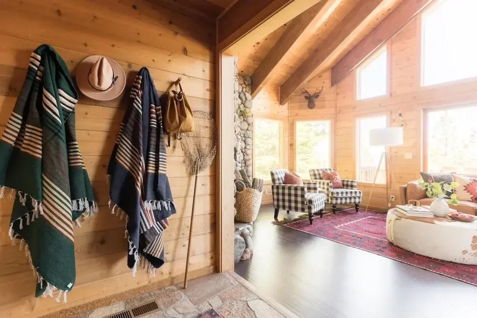 Wildwood by AvantStay   Cabin w/ 3 Decks, Ping Pong, Fire Pits, & Outdoor Grill