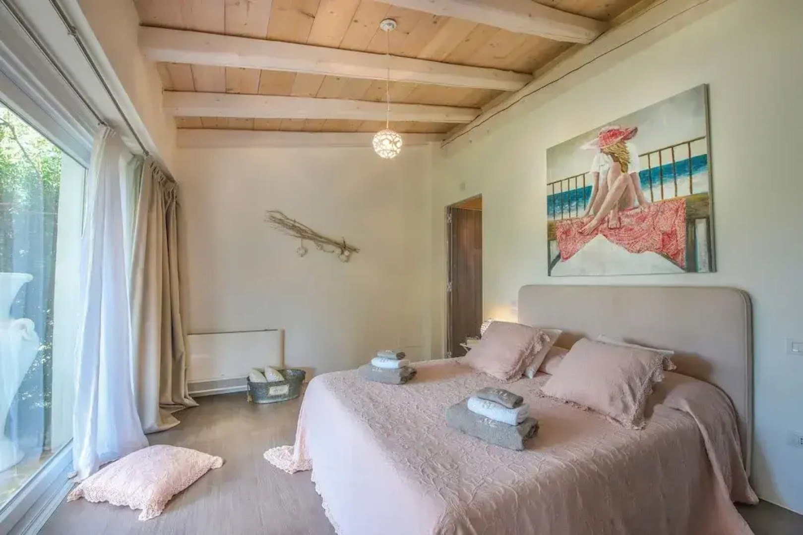 TD Il Vecchio Fienile Outdoor Kitchen with Pool View