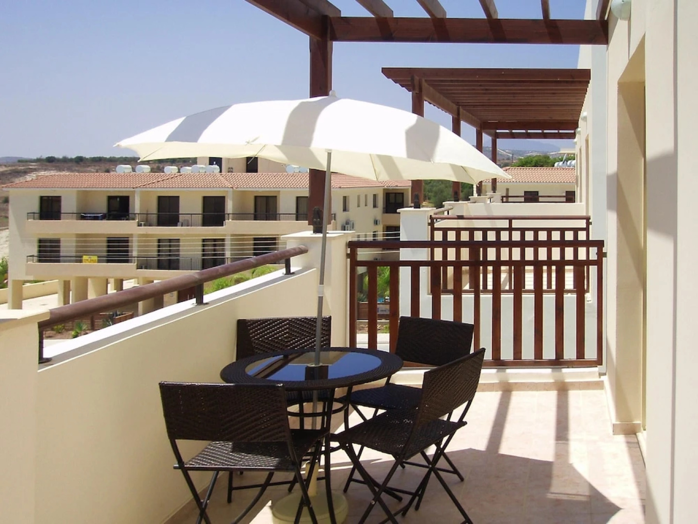 Apartment With 2 Bedrooms in Larnaca, With Pool Access, Furnished Terr