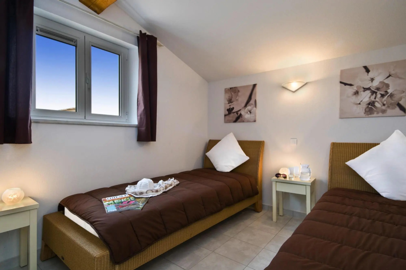 Terraced house with air conditioning in the residence Le Clos des Oliviers