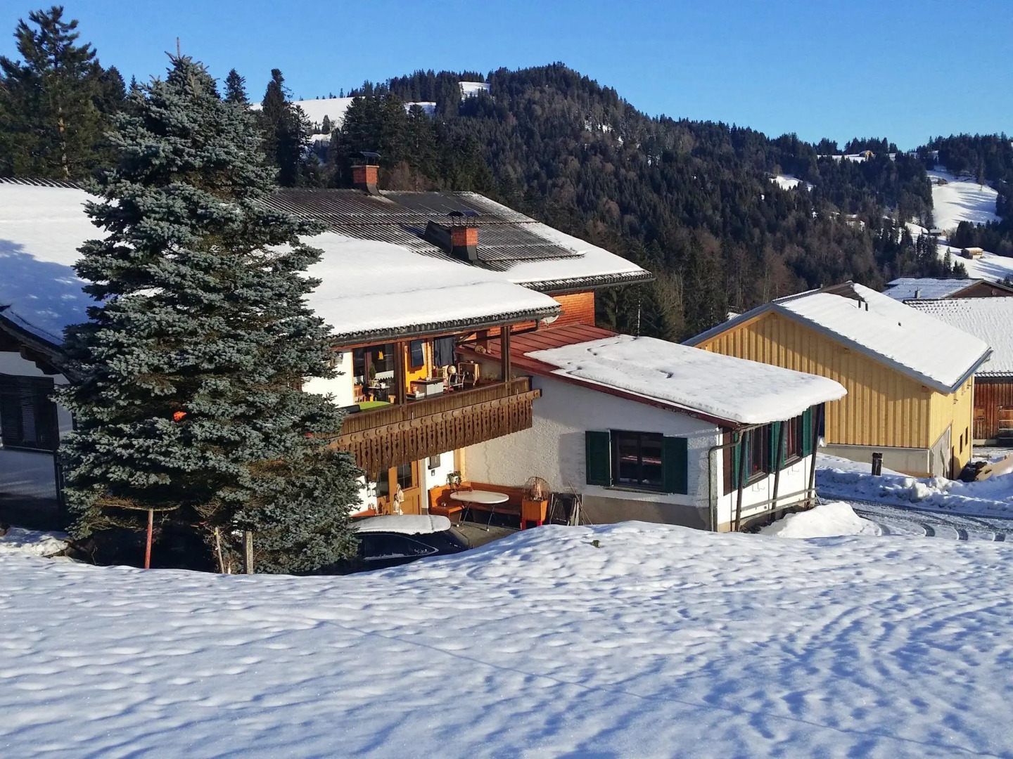Chalet in Schwarzenberg Near Ski Lift