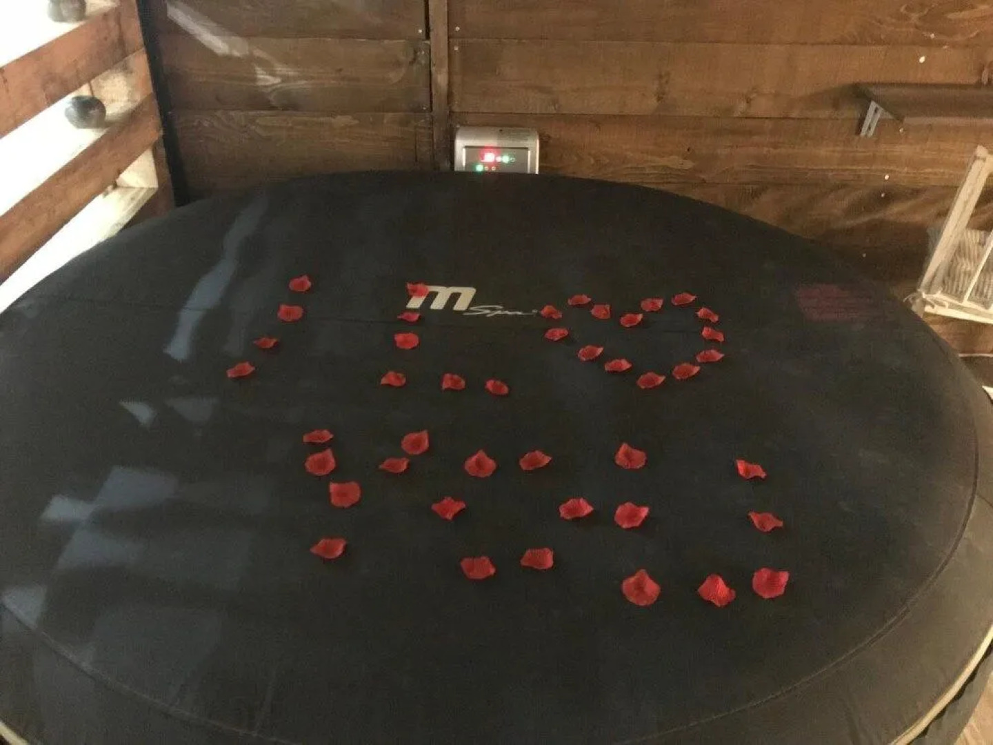 Chambre avec spa privée