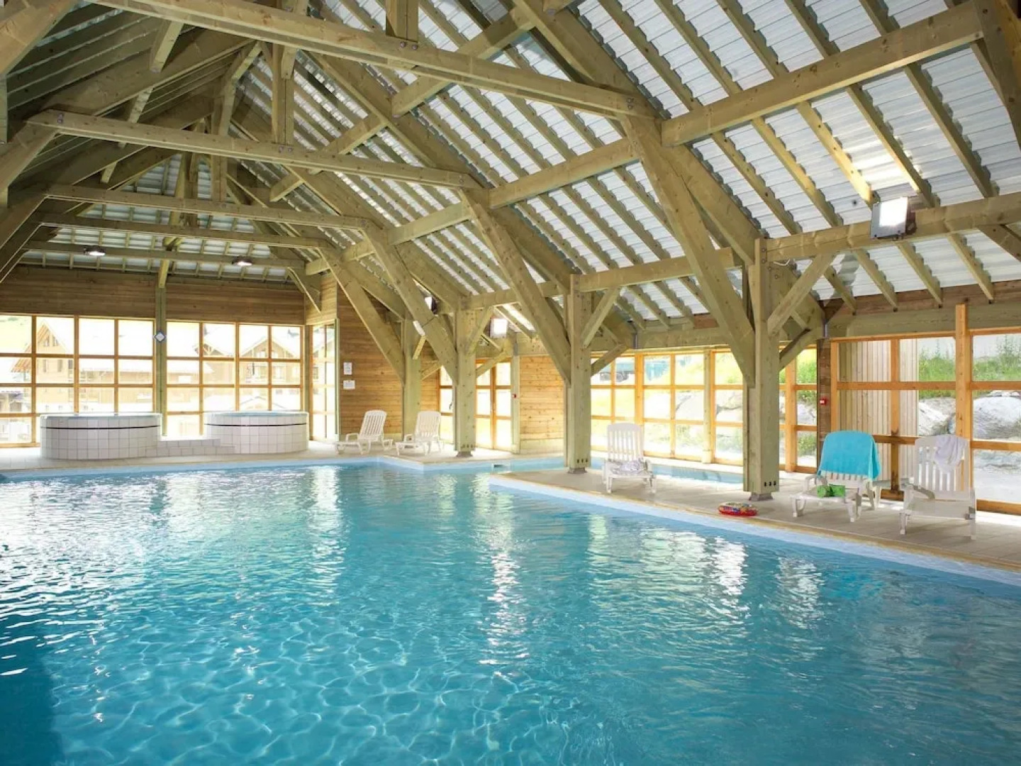 Well-kept apartment in les Sybelles with 310 km. of slopes