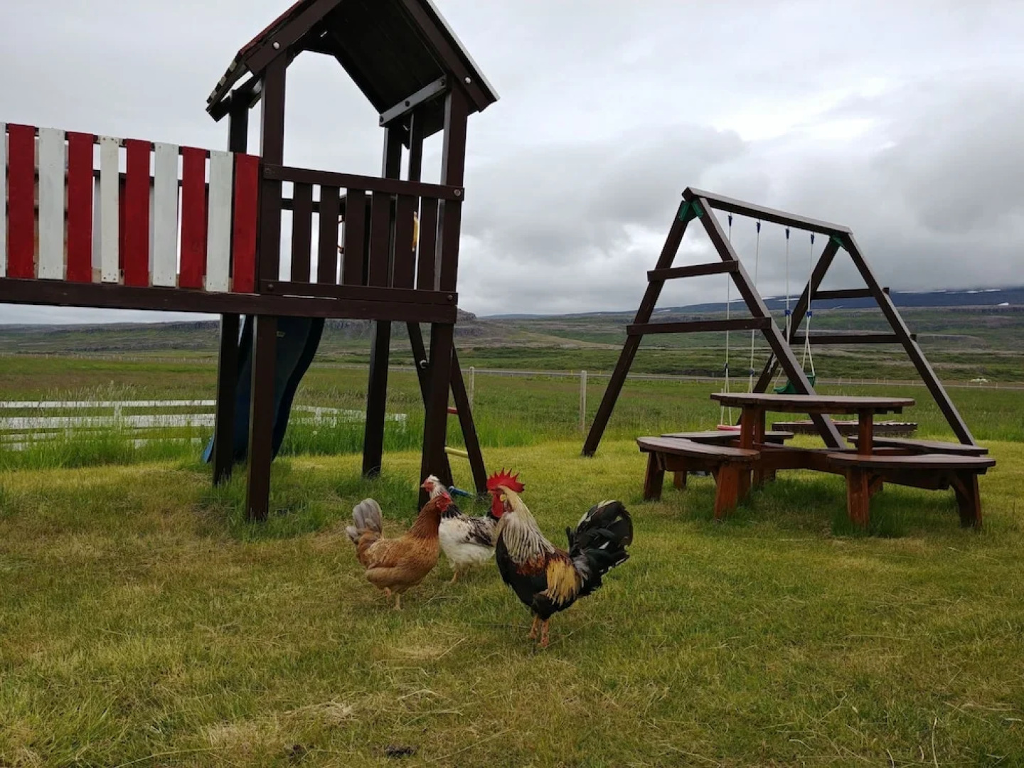 Stóri-Bakki Guesthouse with hot tub