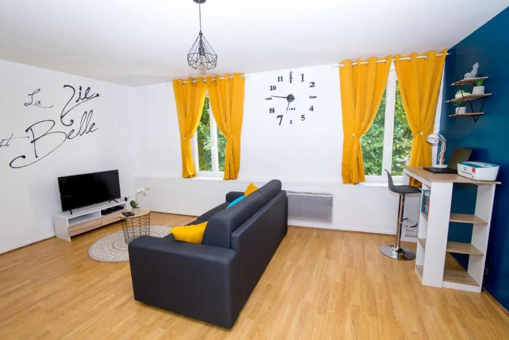 Coeur de ville I 50m² I Netflix I Lit Queen size