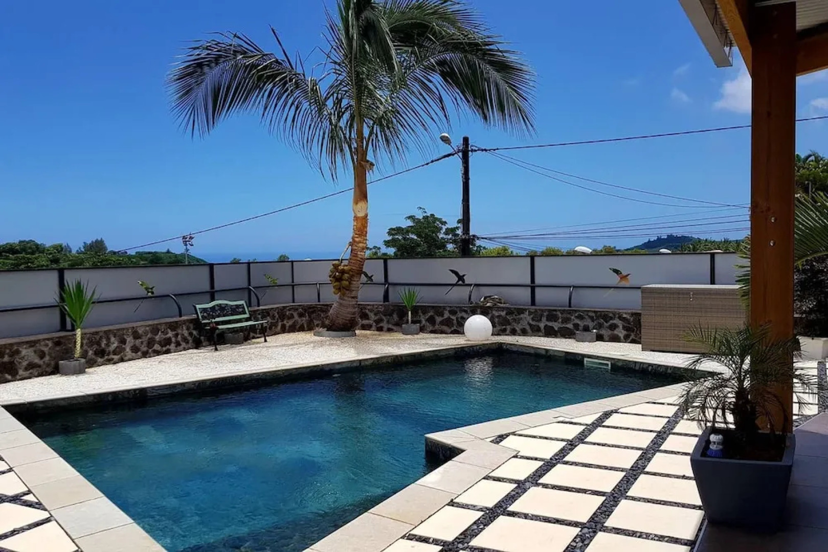 Apartment With One Bedroom In Saint Joseph With Pool Access Furnished Terrace And Wifi