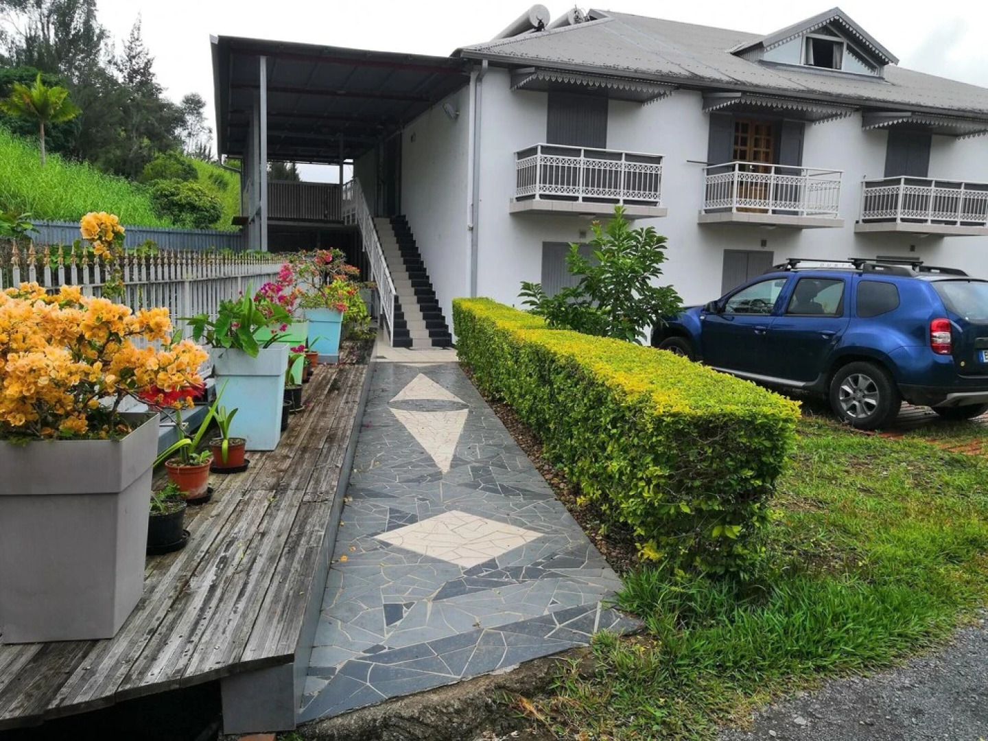 Studio in Salazie, With Wonderful Mountain View, Furnished Garden and Wifi