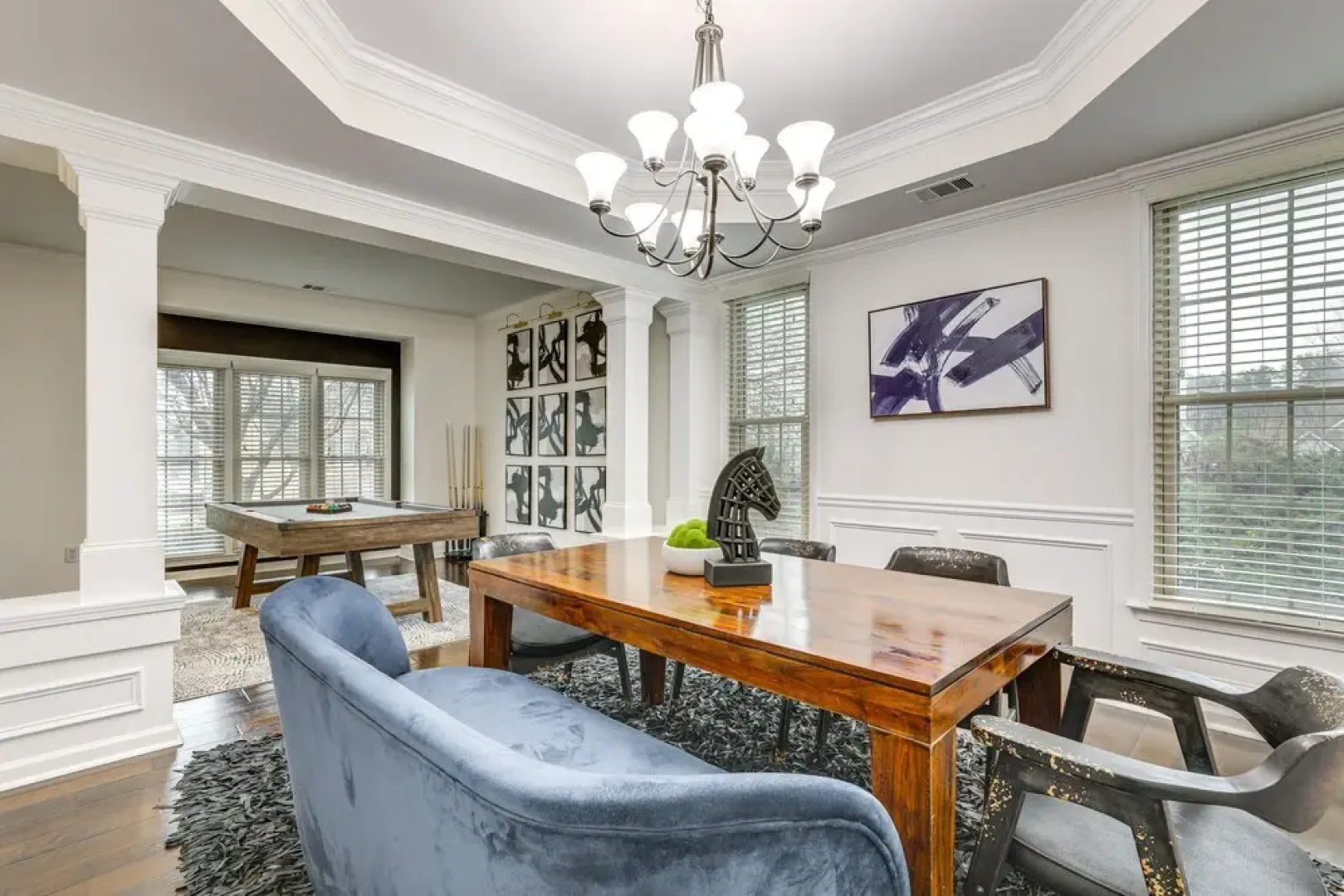 Modern Stone Mountain Home w/ Spacious Deck, Grill
