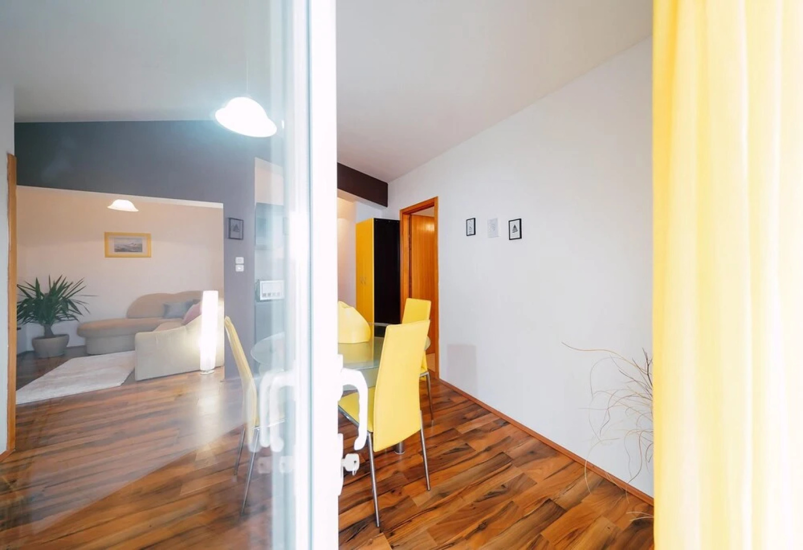 Apartment With one Bedroom in Ljubac, With Wonderful sea View, Pool Ac