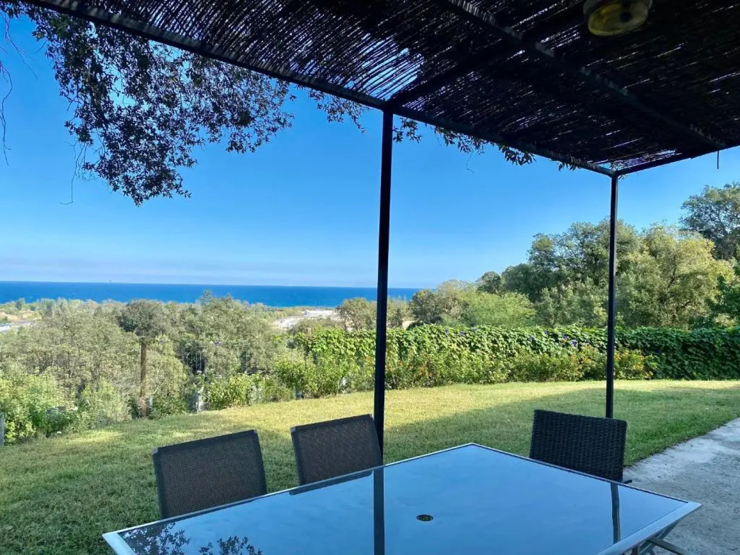 Villa panorama maquis et mer, plage à 1,5 Km