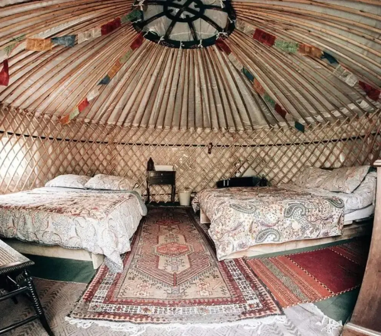 Hapus Yurt - Two Beautiful Yurts and Barn Cottage