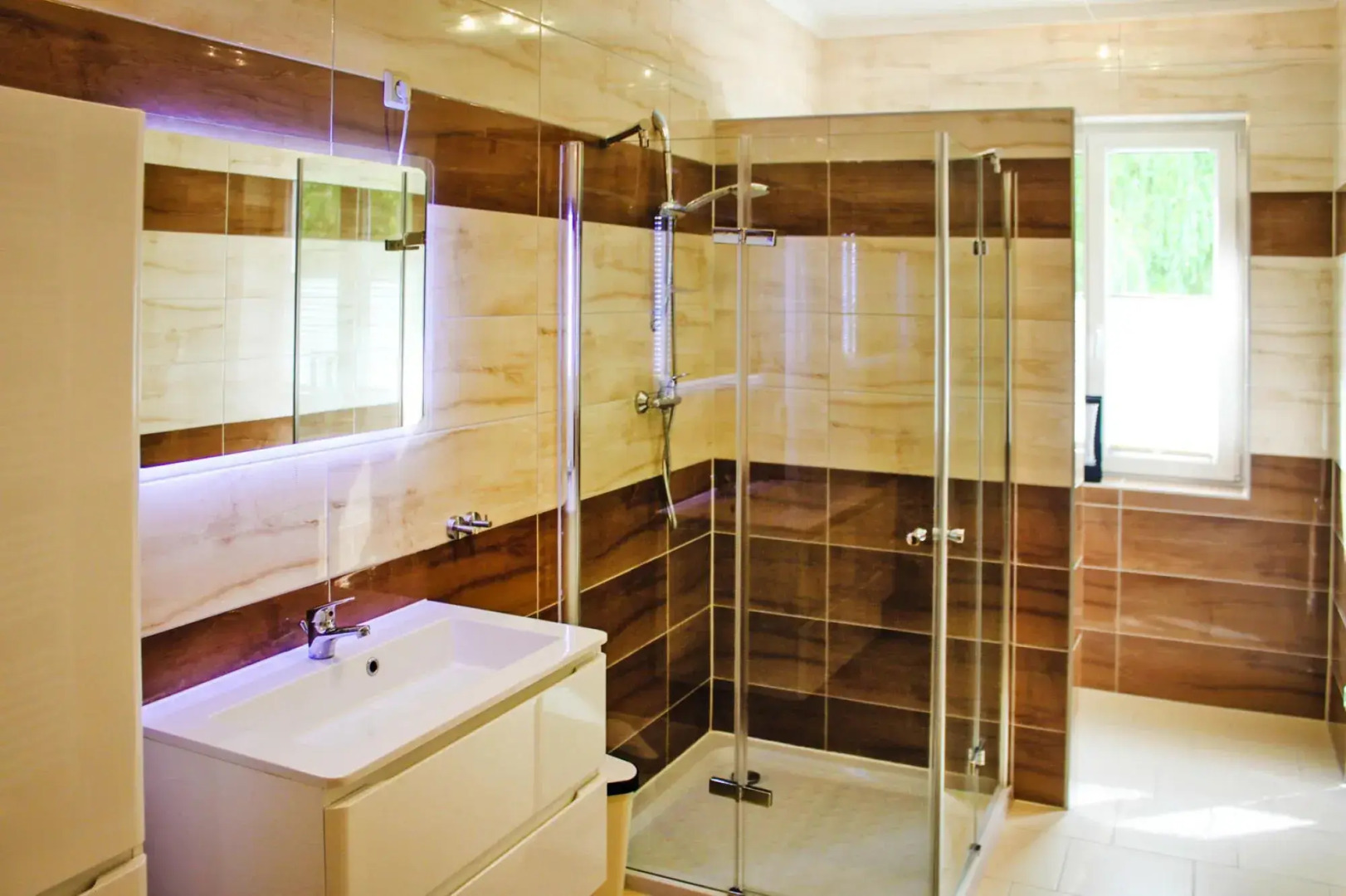 Row house lake view, Sommersdorf