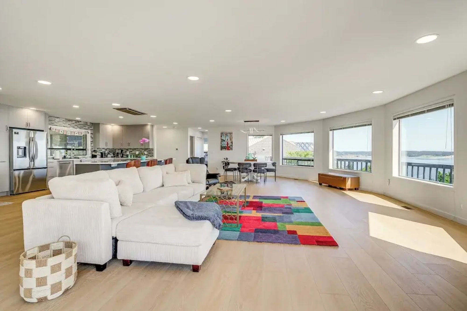 Spacious Camano Home w/ Hot Tub & Water Views!