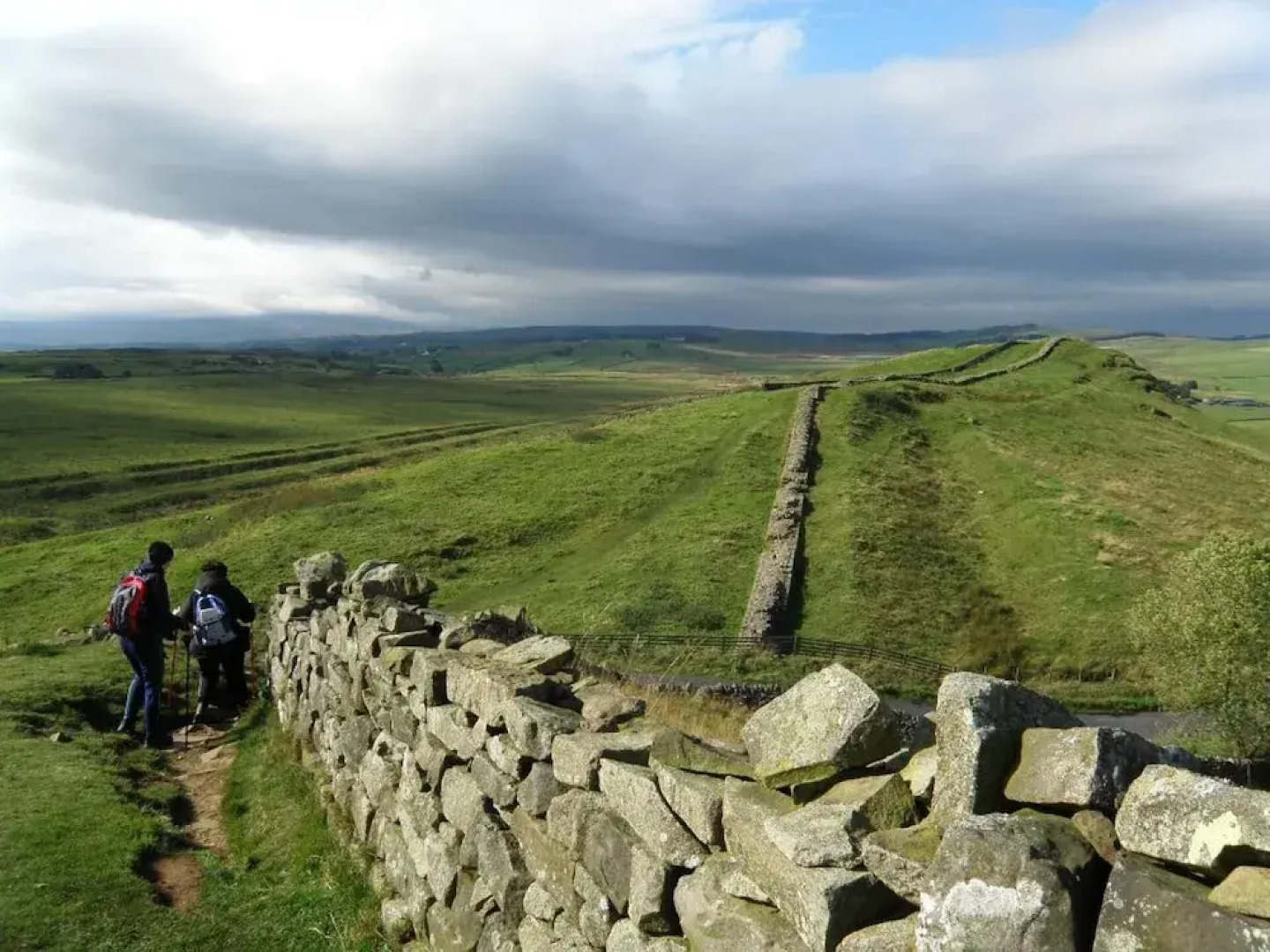 Milecastle Inn on Hadrian's Wall Near Haltwhistle