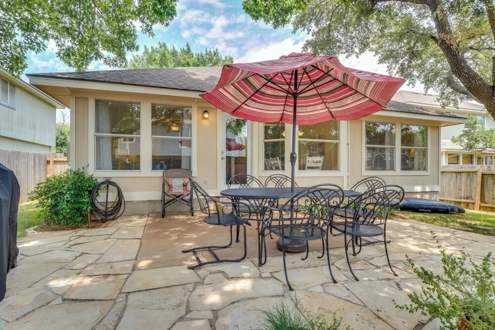 Fenced Yard + Patio: Family Home in Round Rock