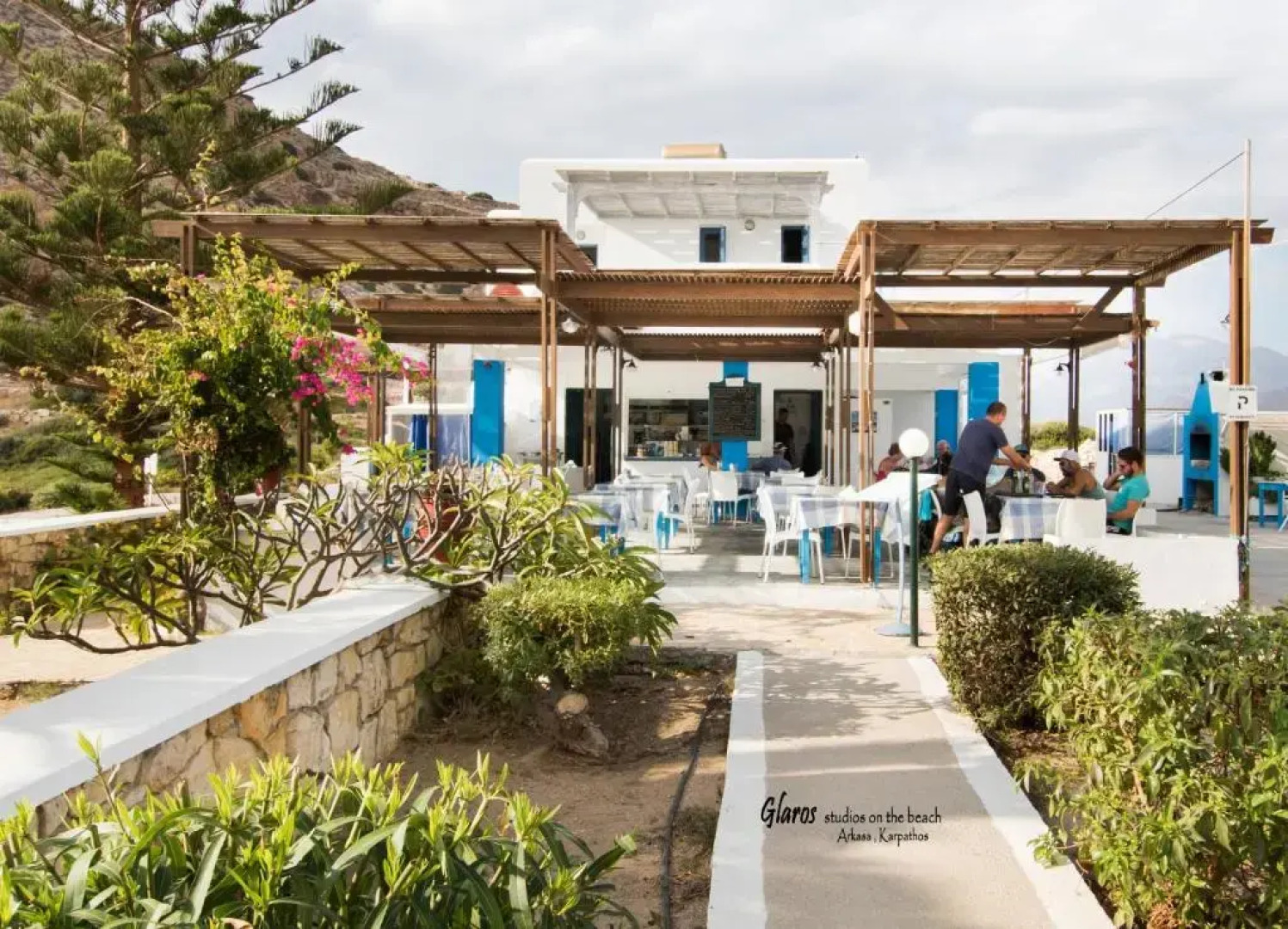 Glaros luxury studio on the Beach