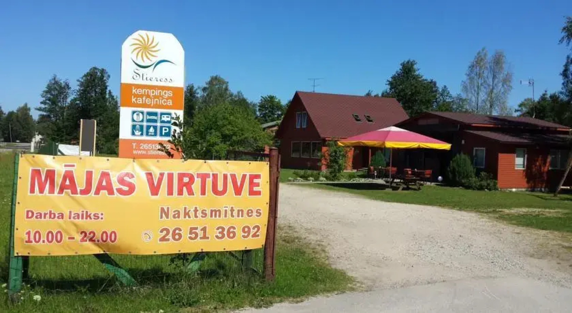 Kempings Stieres un Mājas Virtuve