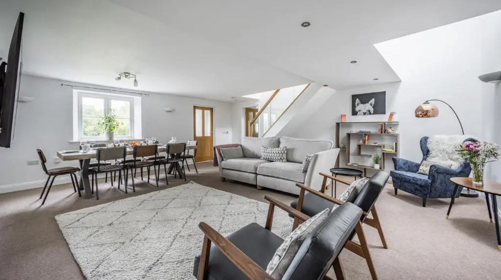 Stunning Large Barn Conversion in Betws Gwerfil Goch -Ty Cerrig Barn