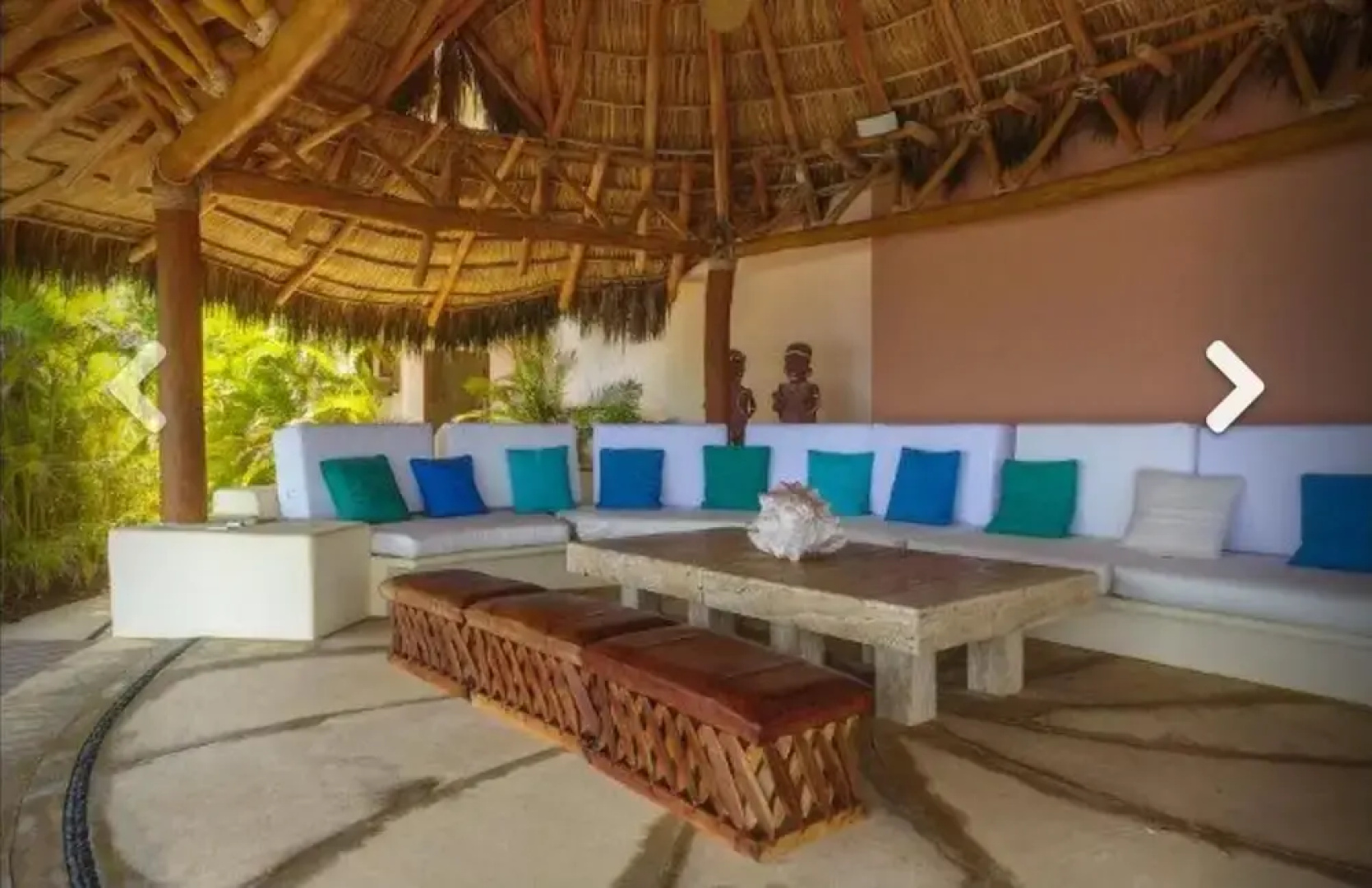 Exciting six Bedroom Oceanfront 75 Long Pool Villa