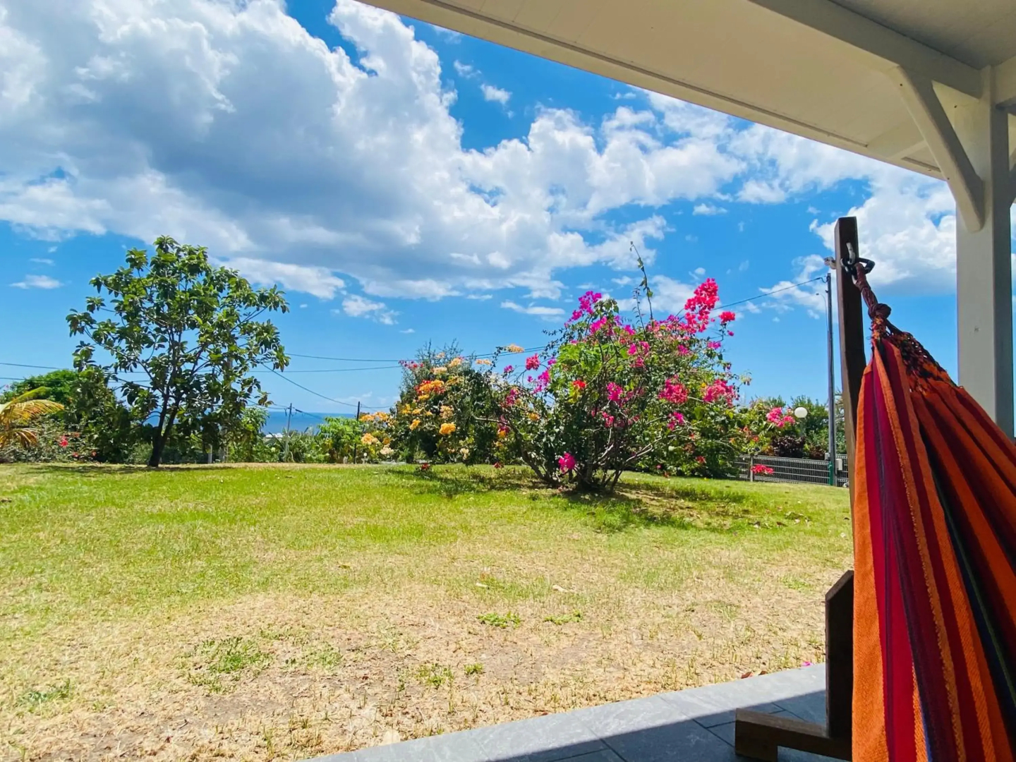 Villa Créole vue sur mer des Caraïbes