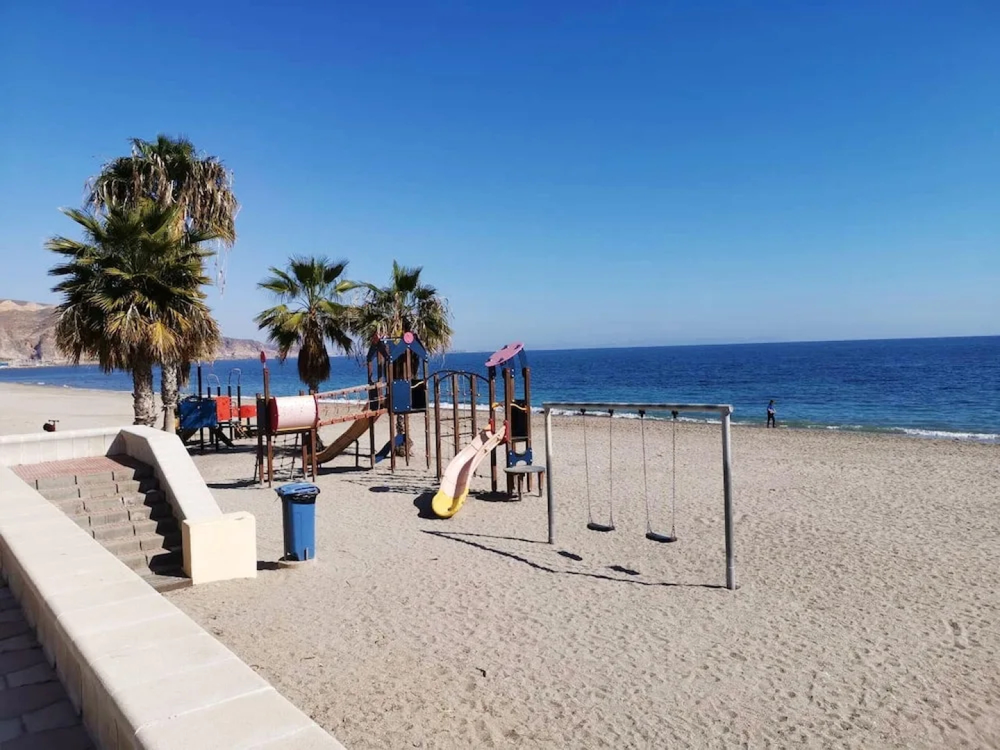 Apartment With one Bedroom in La Envía, With Wonderful sea View and Furnished Terrace