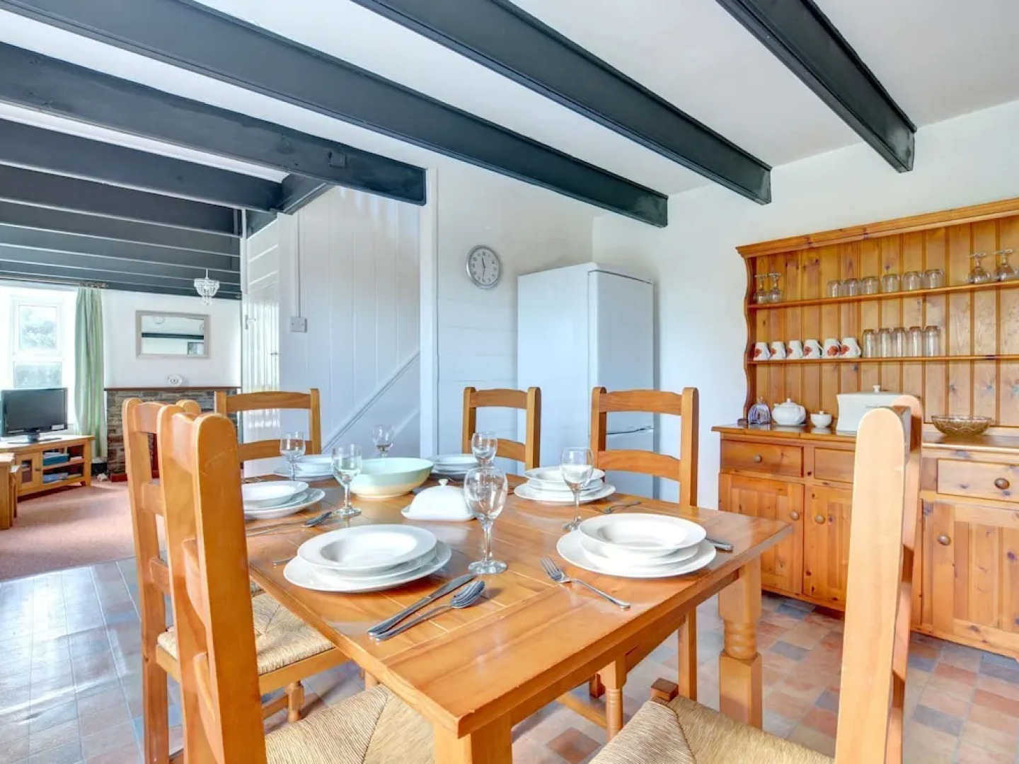 Holiday Home With Authentic Wooden Beams, Natural Stone Walls, and a Lovely Garden