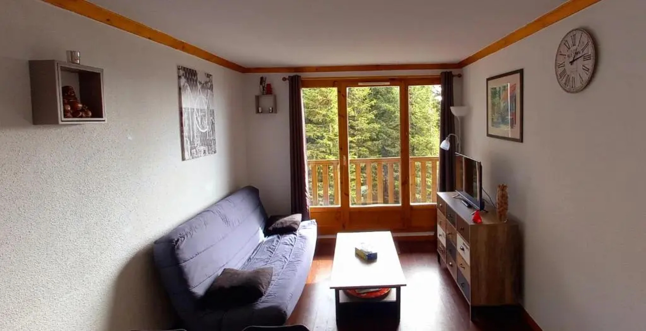 superbesse Appartement 4-6 pers. 2 ch. Dans résidence 3 étoile avec piscine