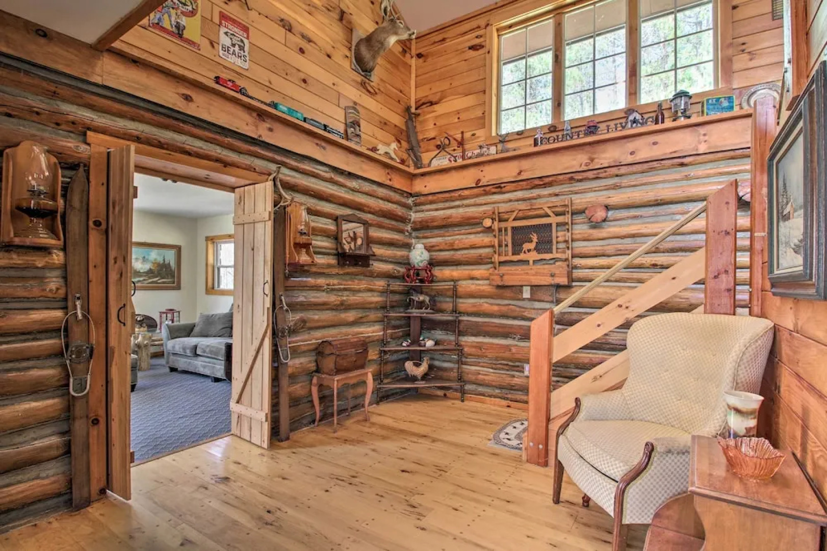 Spacious Mtn Cabin on 7 Private Acres in Athol!