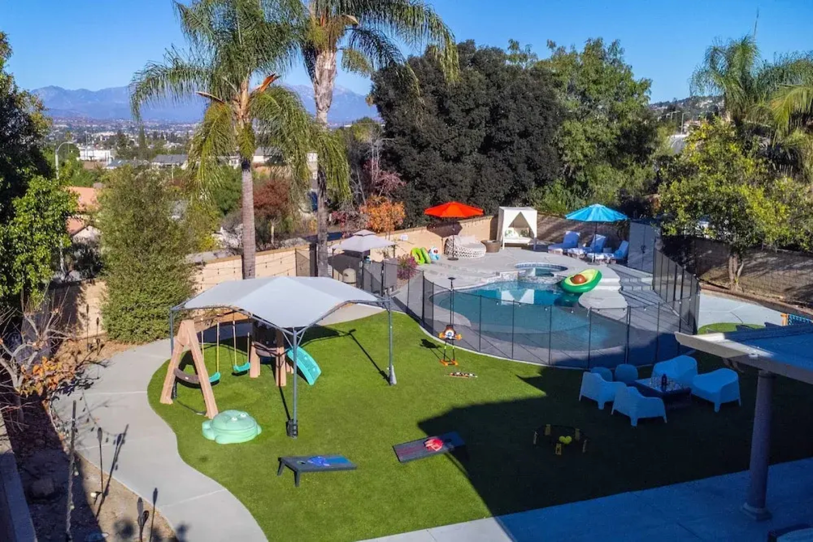 Luxury Pool Home w Theater Games Mountain View