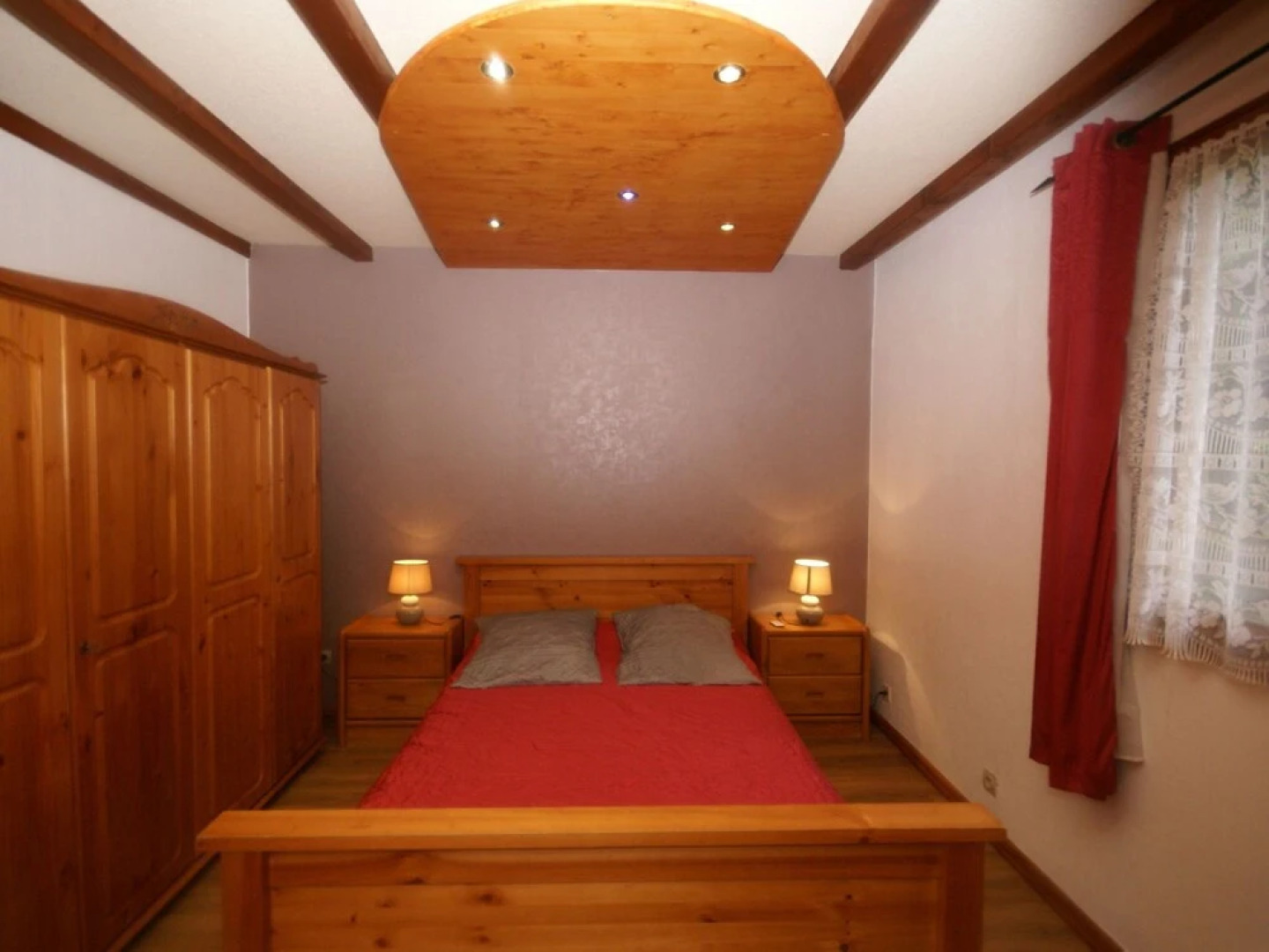 Wooden Chalet, Skiing in the Winter Season