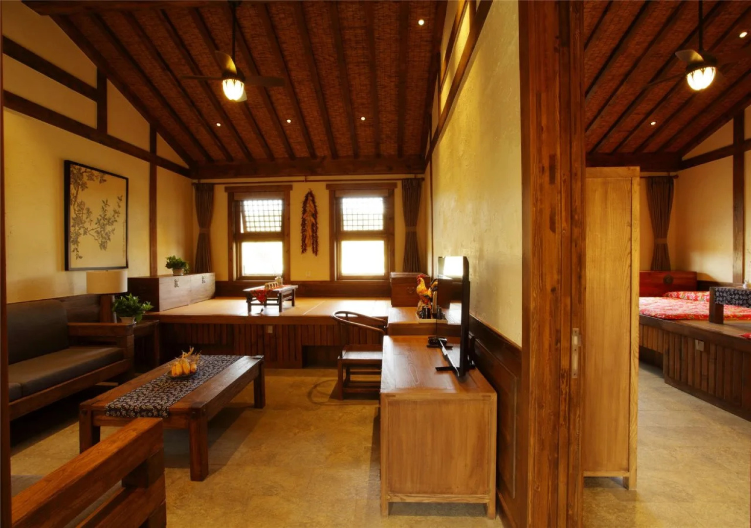 Changbaishan Luneng Resort Timberwood Lodge