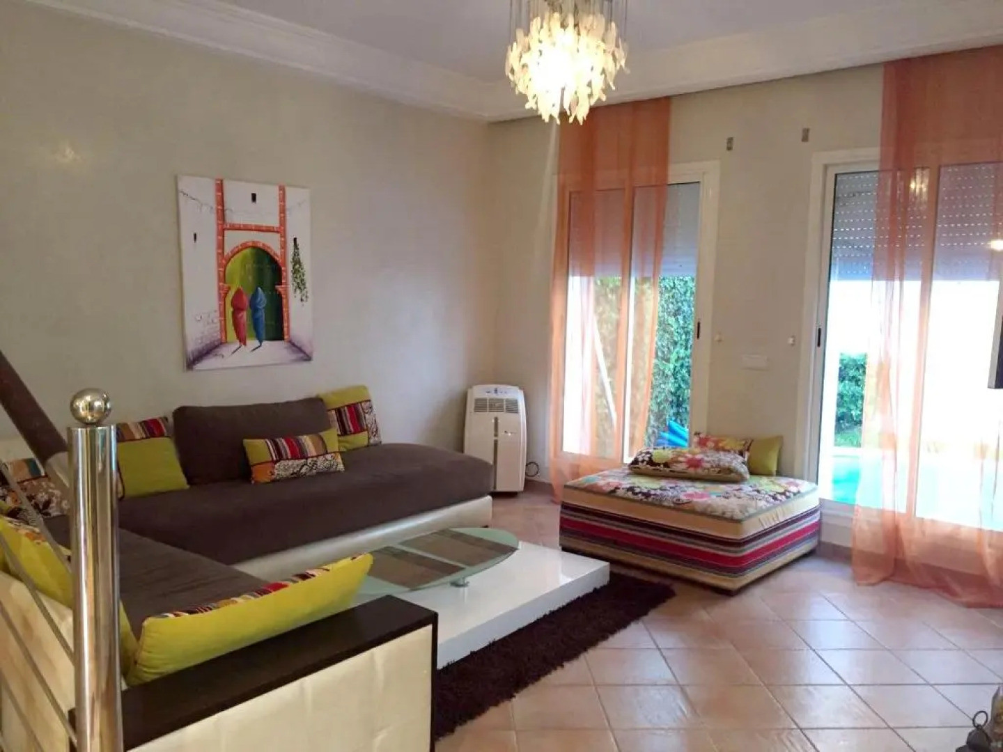 4 bedrooms villa at Dar Bouazza Tamaris 200 m away from the beach with private pool and enclosed garden