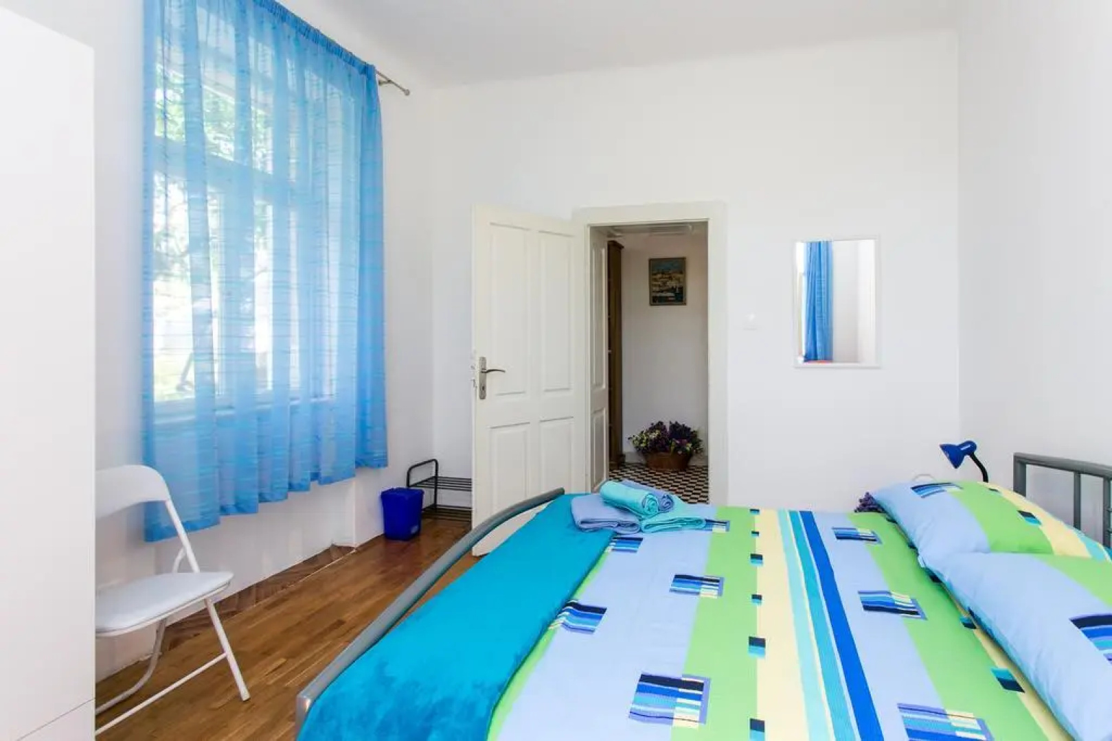 Apartment Blue & Green