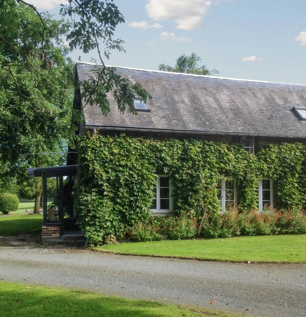 Delightful House in Annebault, Normandy, With Terrace and Lush Garden