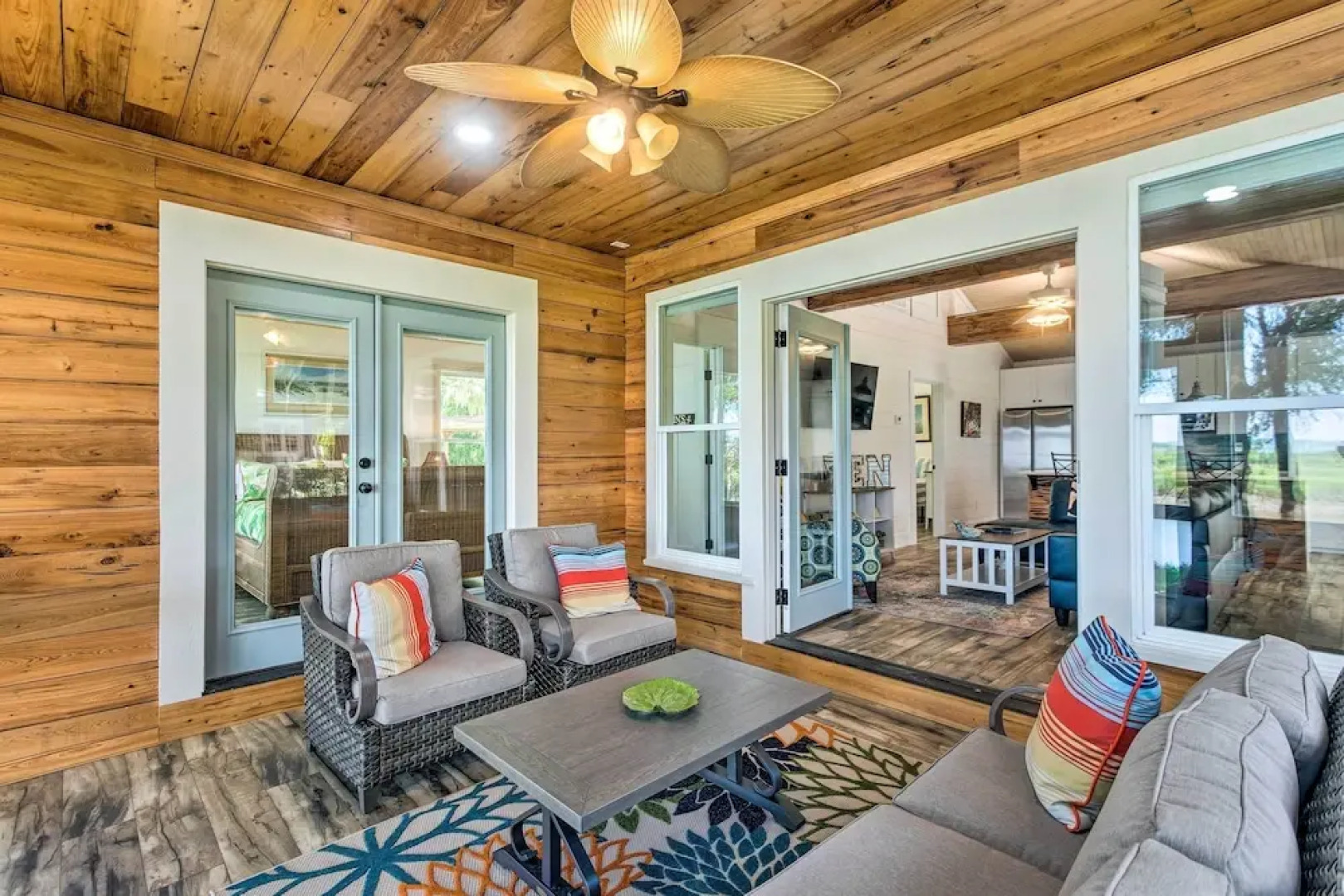 Private Dock + Fire Pit: Riverfront Darien Cottage