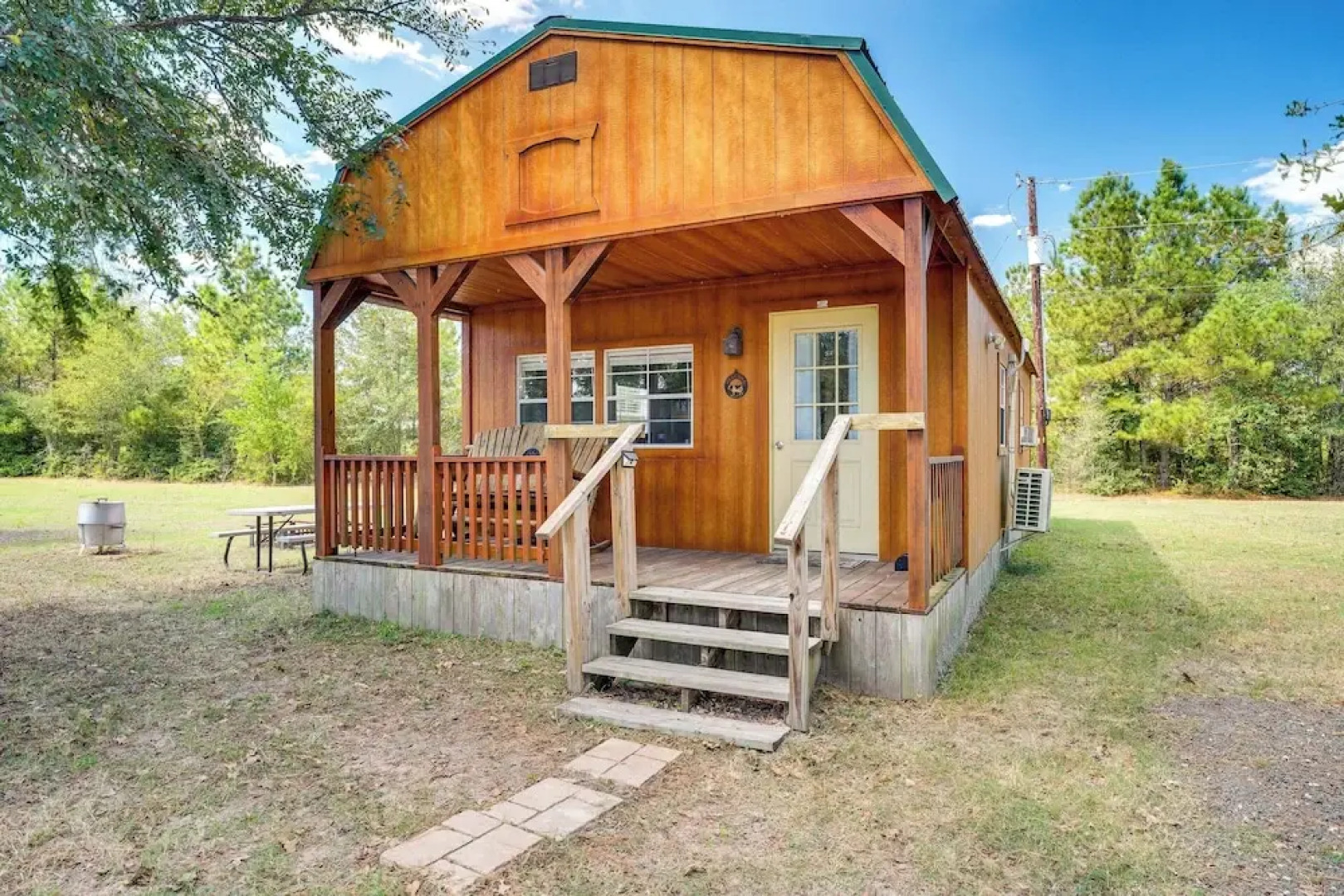 Plantersville Cabin on 50 Acres w/ Pond & Fire Pit